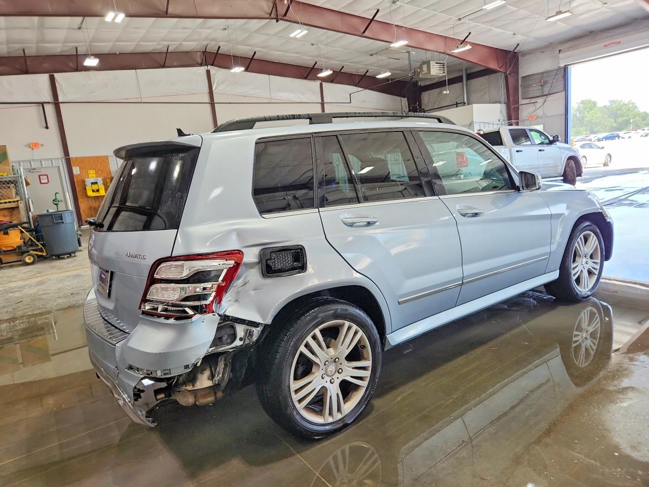 2013 Mercedes-benz Glk 350 4matic Blue vin: WDCGG8JB3DG049550