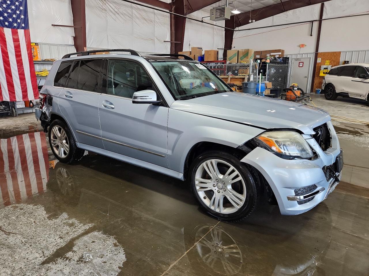 2013 Mercedes-benz Glk 350 4matic Blue vin: WDCGG8JB3DG049550