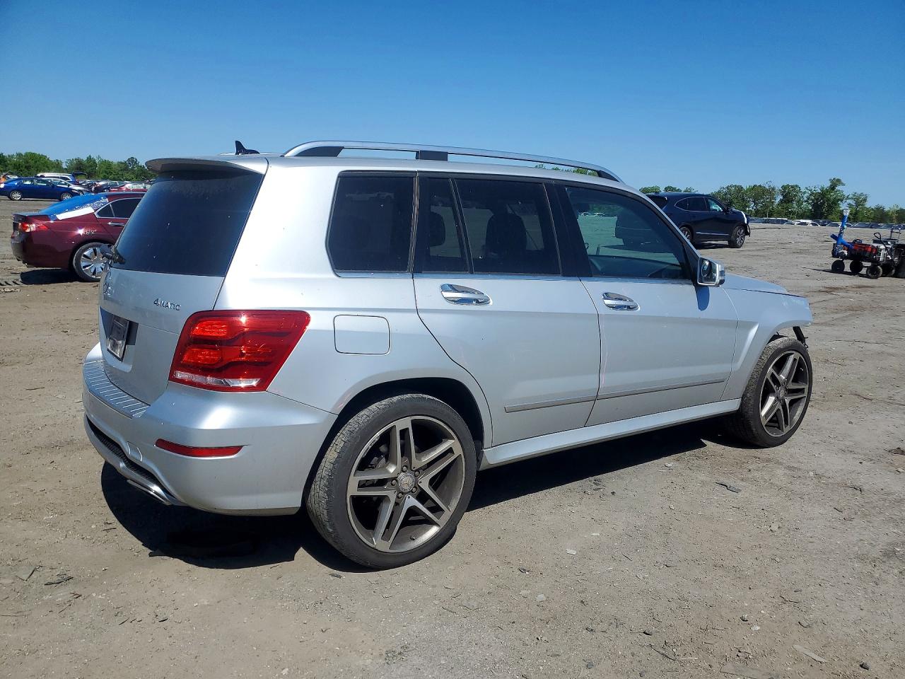 2013 Mercedes-benz Glk 350 4matic Серебряный vin: WDCGG8JB3DG082693