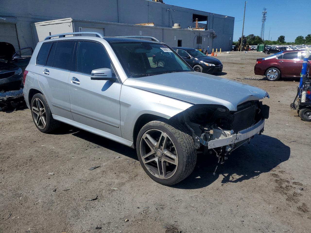 2013 Mercedes-benz Glk 350 4matic Серебряный vin: WDCGG8JB3DG082693