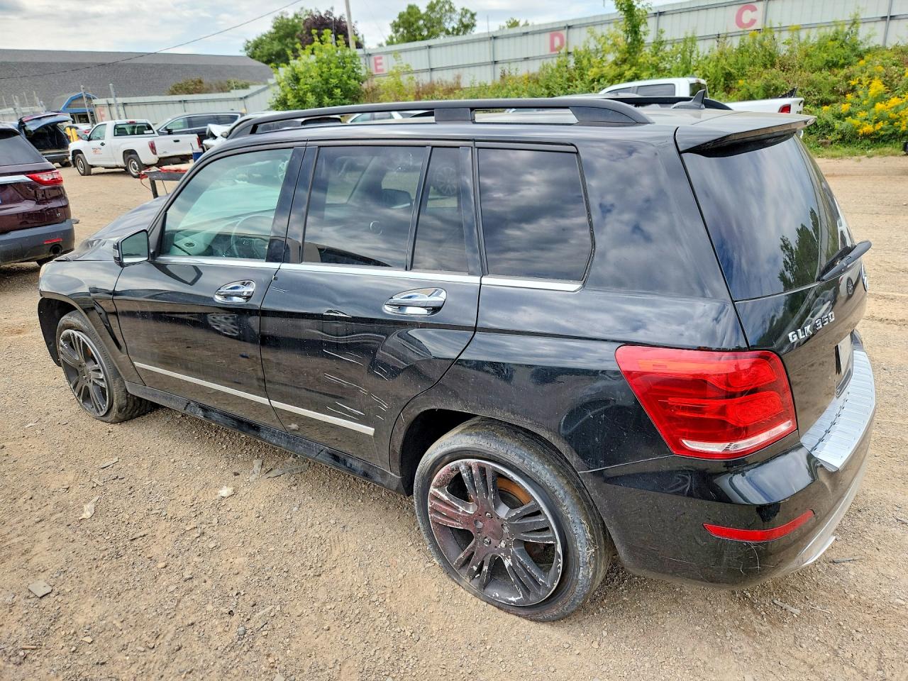 2013 Mercedes-benz Glk 350 4matic Black vin: WDCGG8JB3DG141743