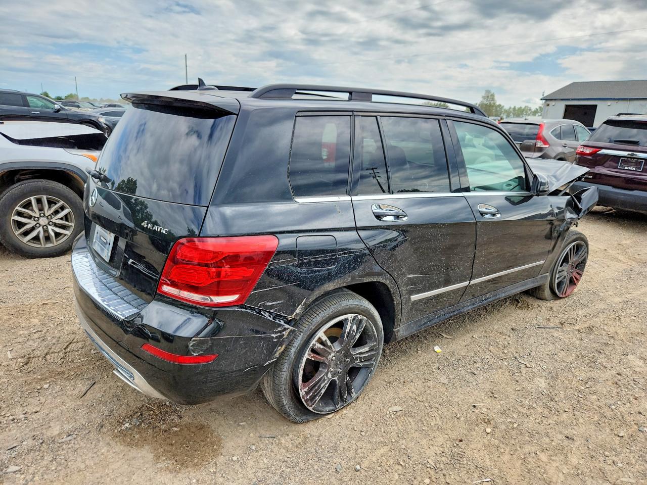 2013 Mercedes-benz Glk 350 4matic Black vin: WDCGG8JB3DG141743