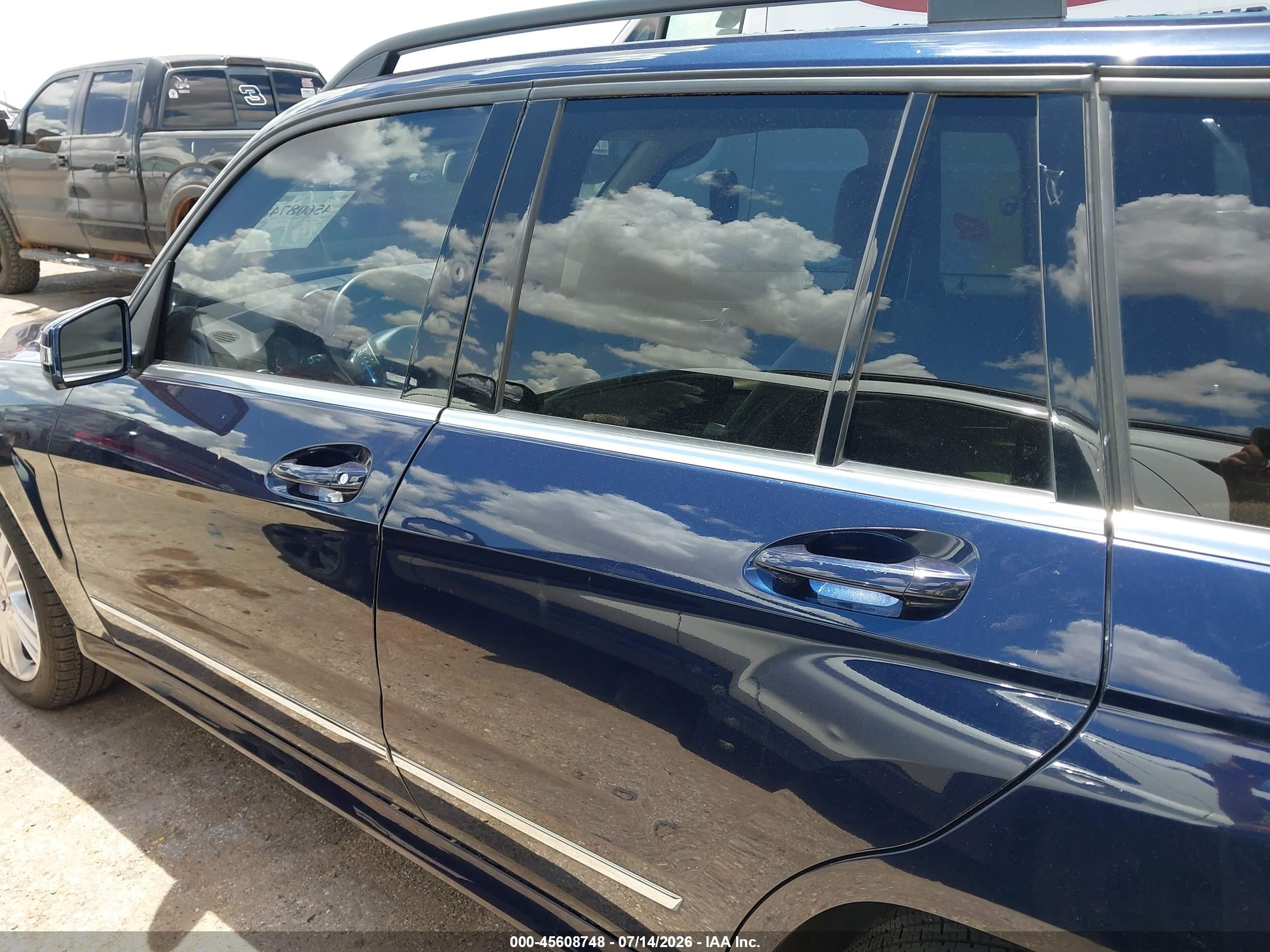 2014 Mercedes-benz Glk 350 4matic Blue vin: WDCGG8JB3EG160990