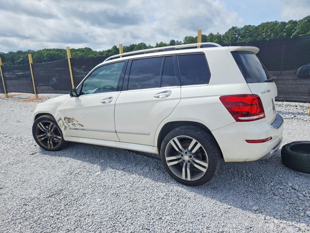 2014 Mercedes-benz Glk 350 4matic White vin: WDCGG8JB3EG171133