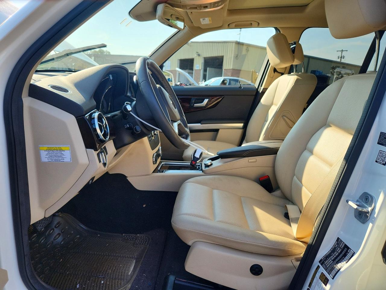 2014 Mercedes-benz Glk 350 4matic White vin: WDCGG8JB3EG260474