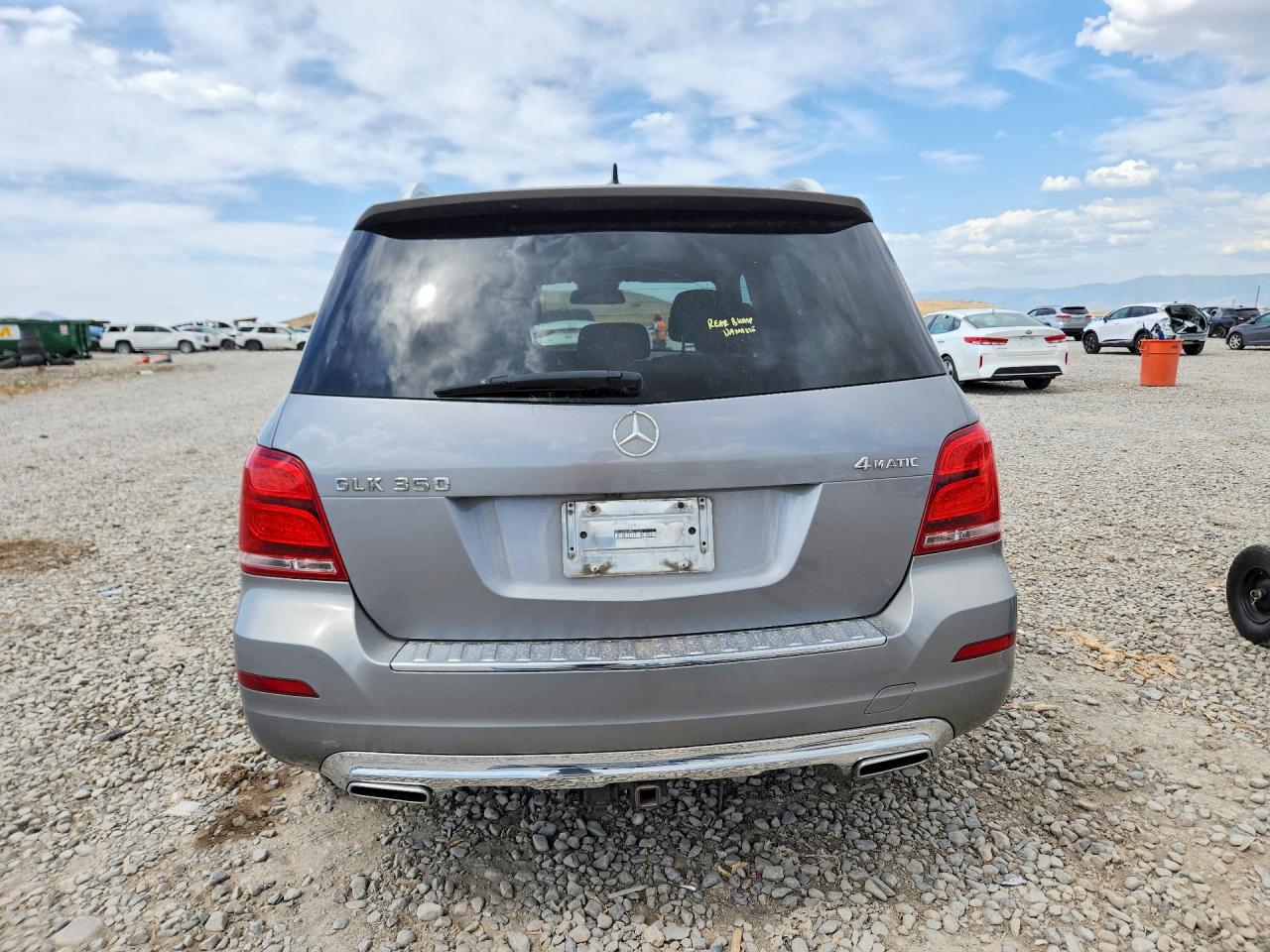 2014 Mercedes-benz Glk 350 4matic Silver vin: WDCGG8JB3EG317286