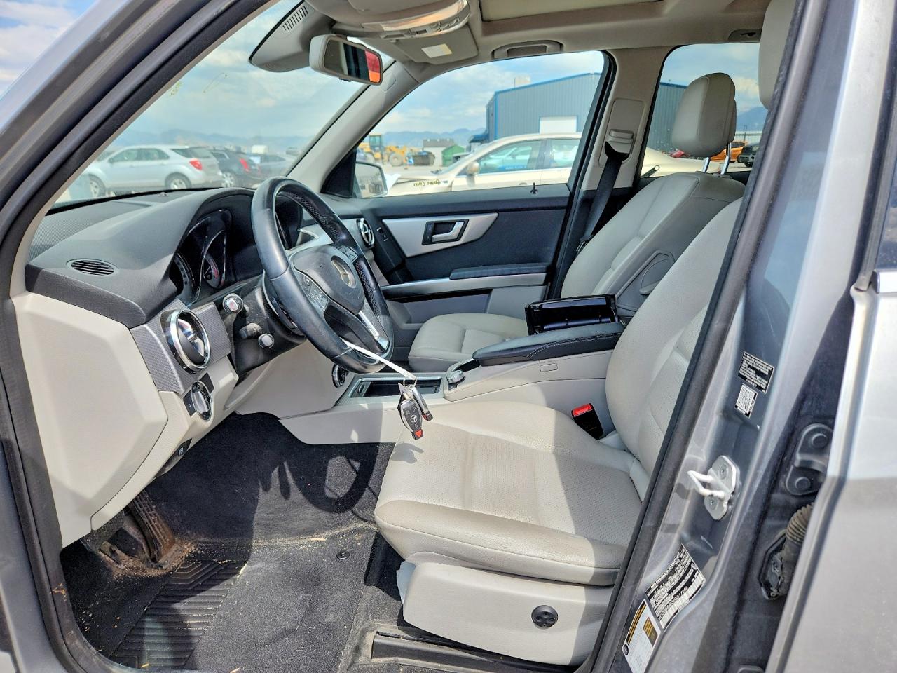 2014 Mercedes-benz Glk 350 4matic Silver vin: WDCGG8JB3EG317286