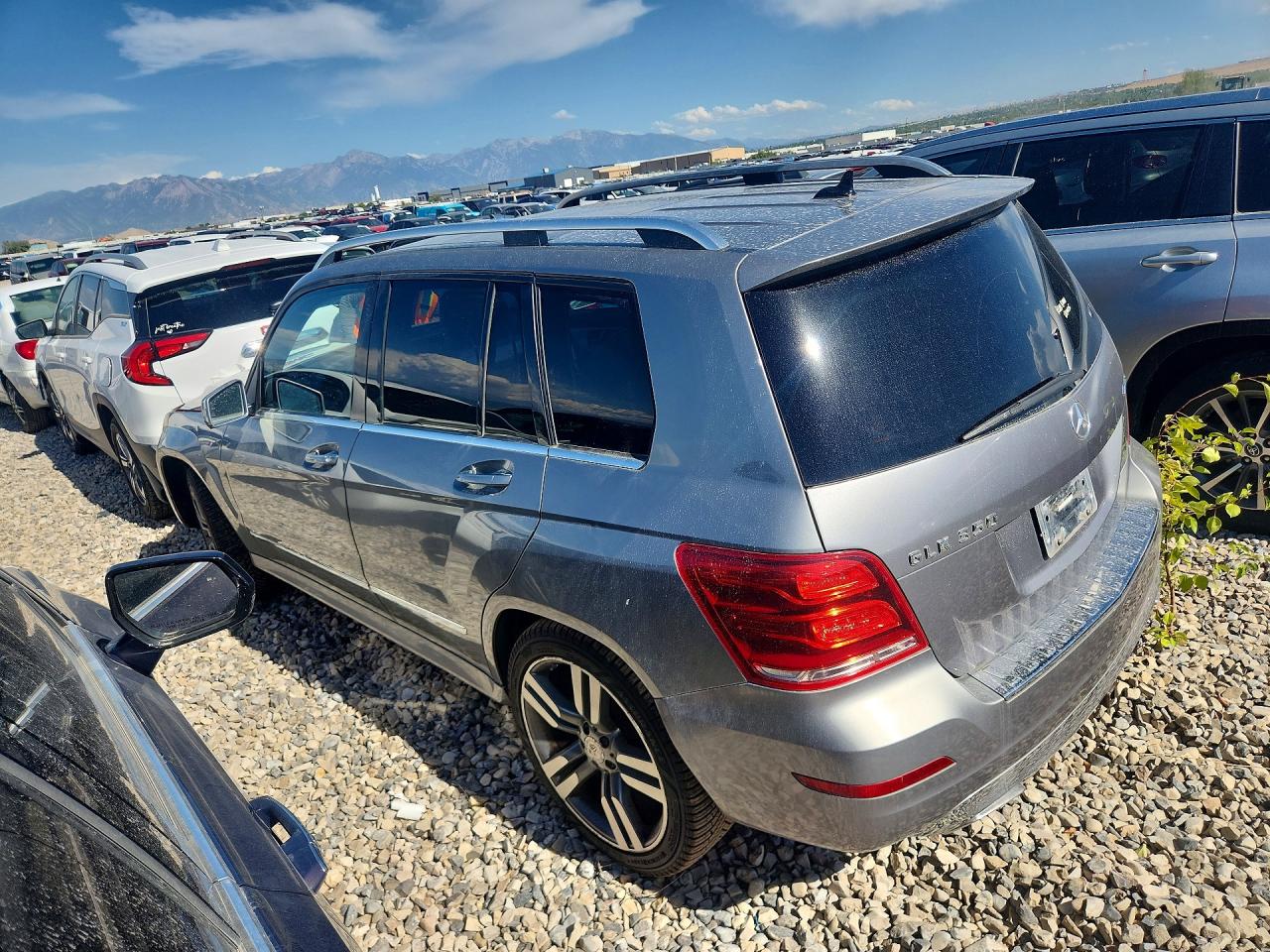 2014 Mercedes-benz Glk 350 4matic Silver vin: WDCGG8JB3EG317286