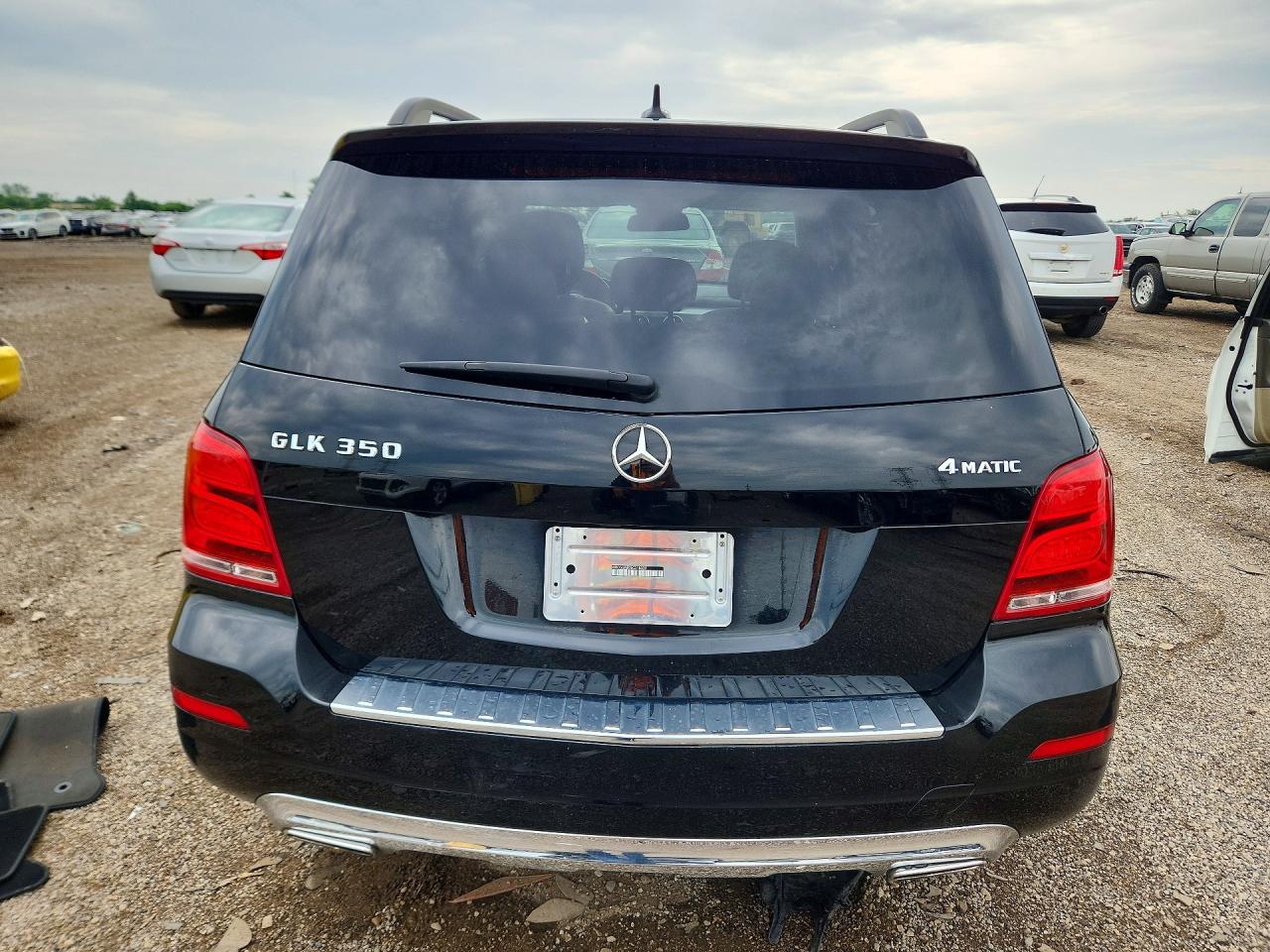 2014 Mercedes-benz Glk 350 4matic Black vin: WDCGG8JB3EG318339