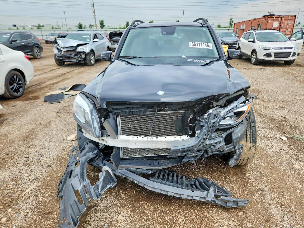 2014 Mercedes-benz Glk 350 4matic Black vin: WDCGG8JB3EG318339