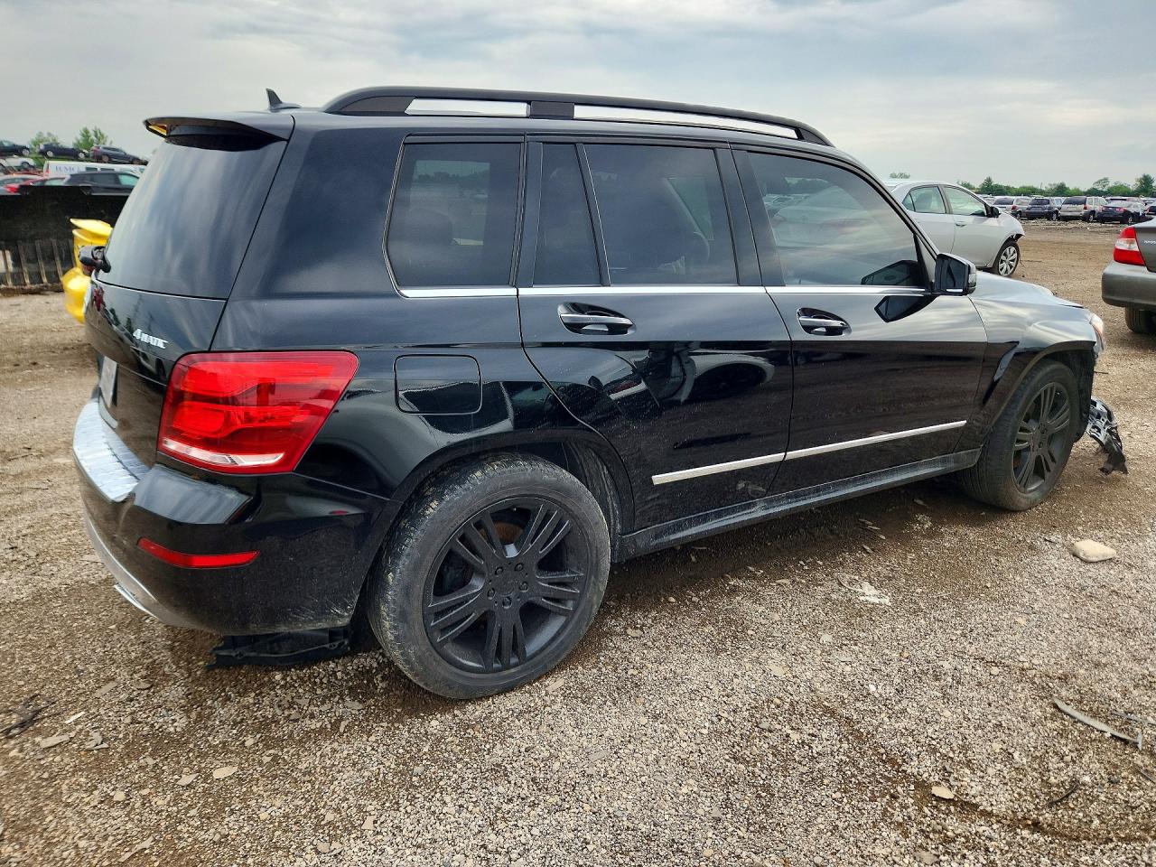 2014 Mercedes-benz Glk 350 4matic Black vin: WDCGG8JB3EG318339