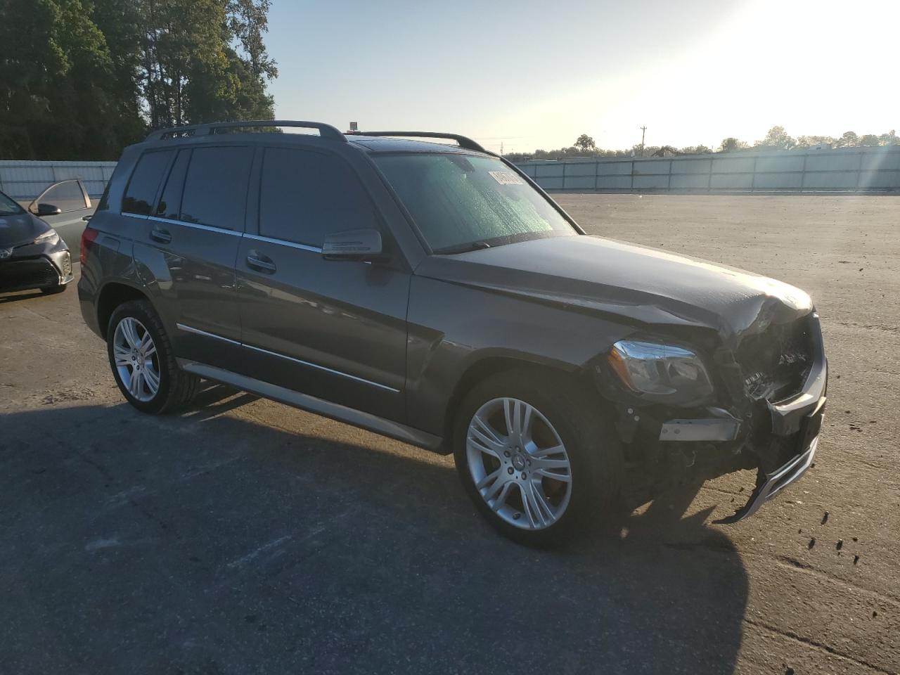 2014 Mercedes-benz Glk 350 4matic Gray vin: WDCGG8JB3EG326568