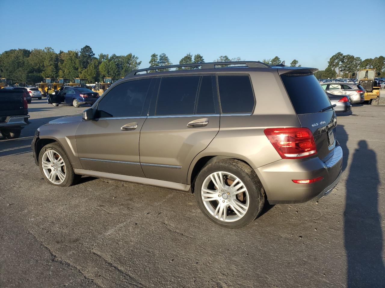 2014 Mercedes-benz Glk 350 4matic Gray vin: WDCGG8JB3EG326568