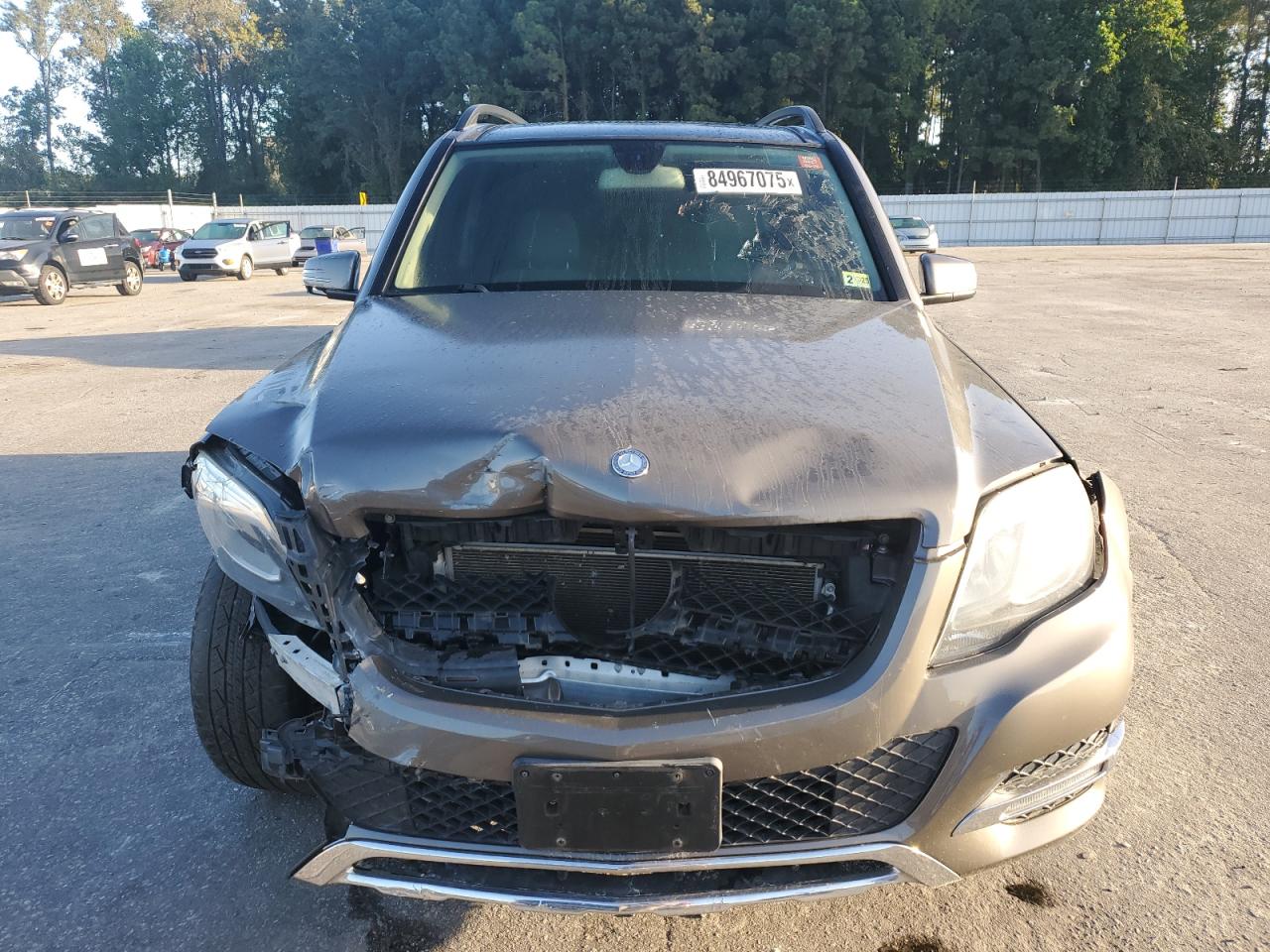 2014 Mercedes-benz Glk 350 4matic Gray vin: WDCGG8JB3EG326568