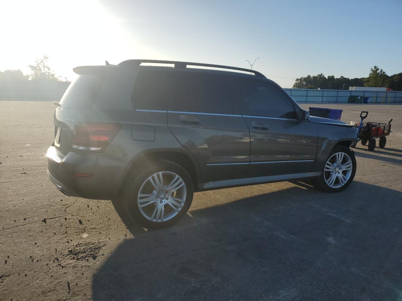 2014 Mercedes-benz Glk 350 4matic Gray vin: WDCGG8JB3EG326568