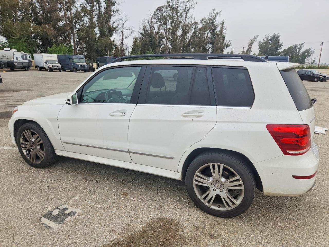 2015 Mercedes-benz Glk 350 4matic White vin: WDCGG8JB3FG350659
