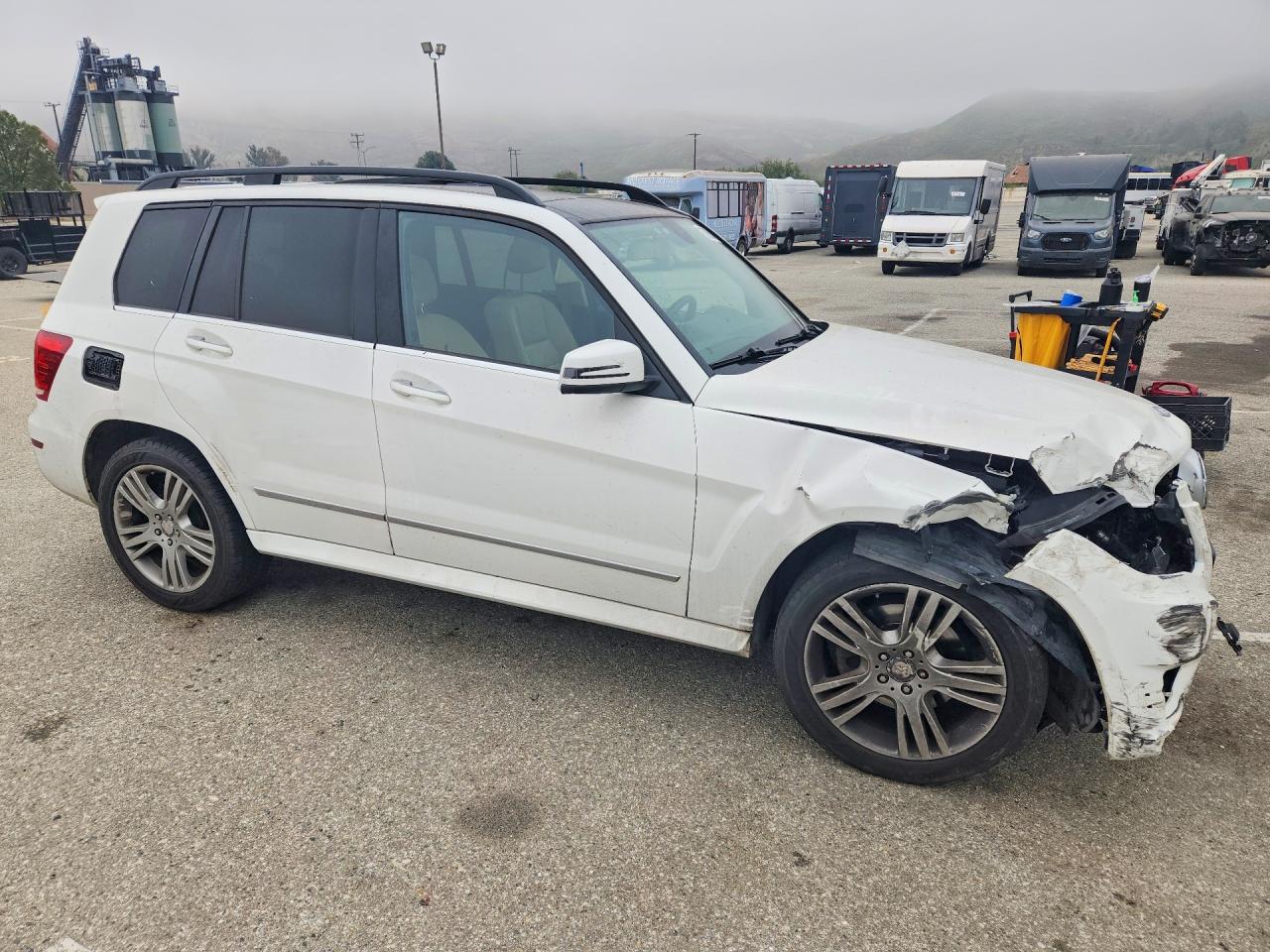 2015 Mercedes-benz Glk 350 4matic White vin: WDCGG8JB3FG350659