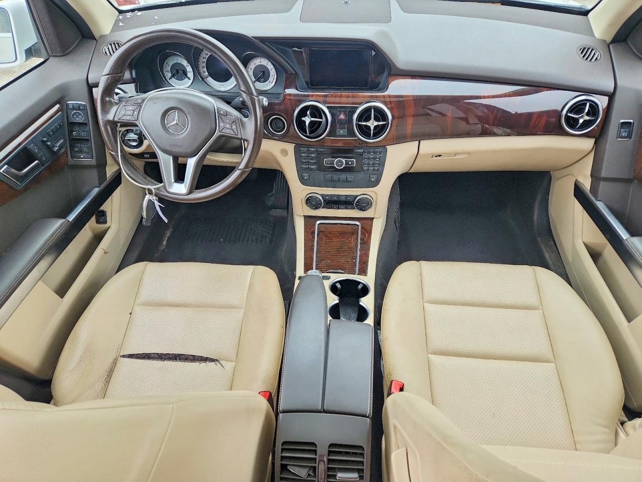 2015 Mercedes-benz Glk 350 4matic White vin: WDCGG8JB3FG350659