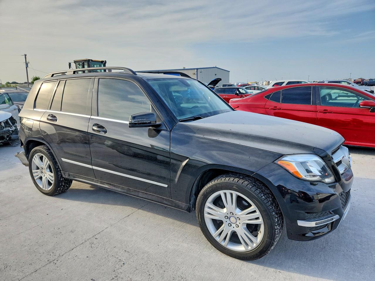 2015 Mercedes-benz Glk-class Black vin: WDCGG8JB3FG352153