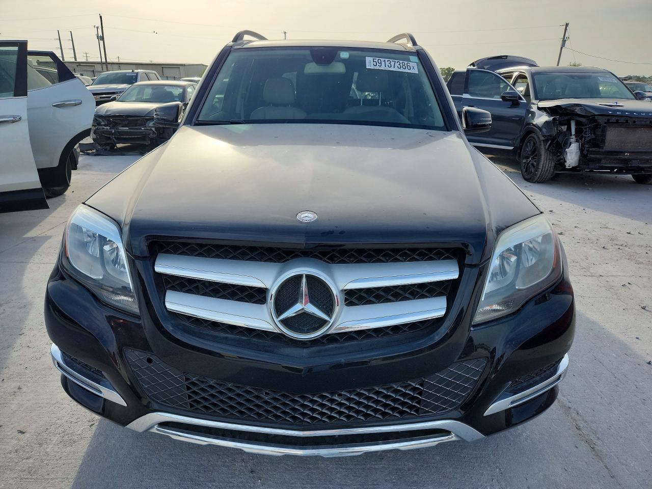 2015 Mercedes-benz Glk-class Black vin: WDCGG8JB3FG352153