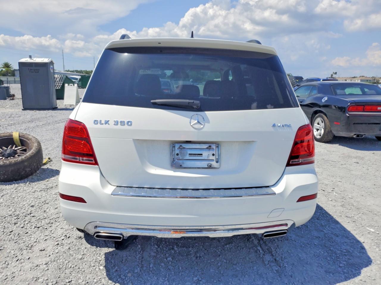 2015 Mercedes-benz Glk 350 4matic White vin: WDCGG8JB3FG352895