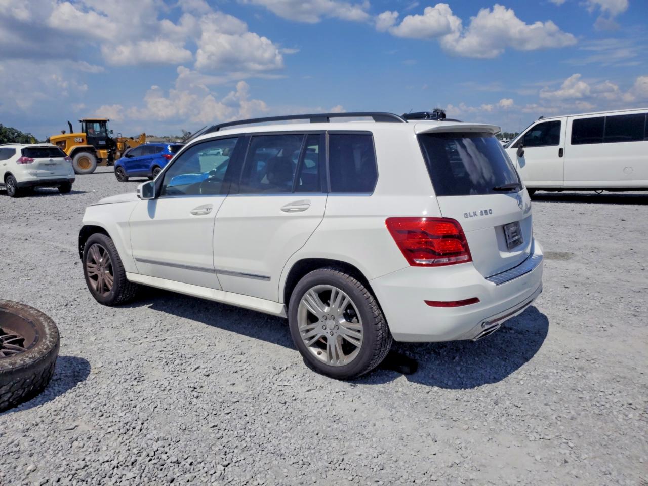 2015 Mercedes-benz Glk 350 4matic White vin: WDCGG8JB3FG352895