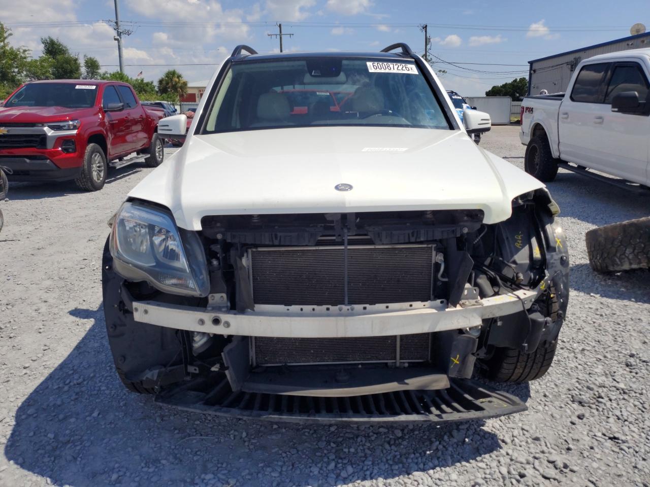 2015 Mercedes-benz Glk 350 4matic White vin: WDCGG8JB3FG352895