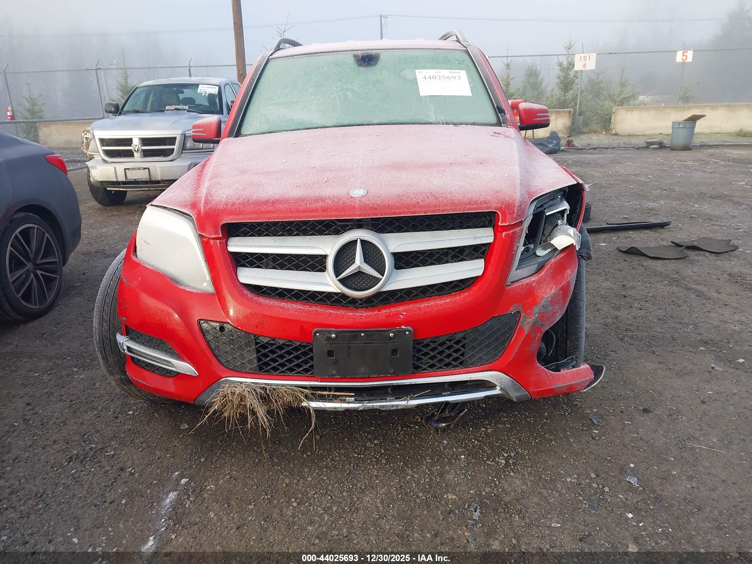 2015 Mercedes-benz Glk 350 4matic Red vin: WDCGG8JB3FG373228