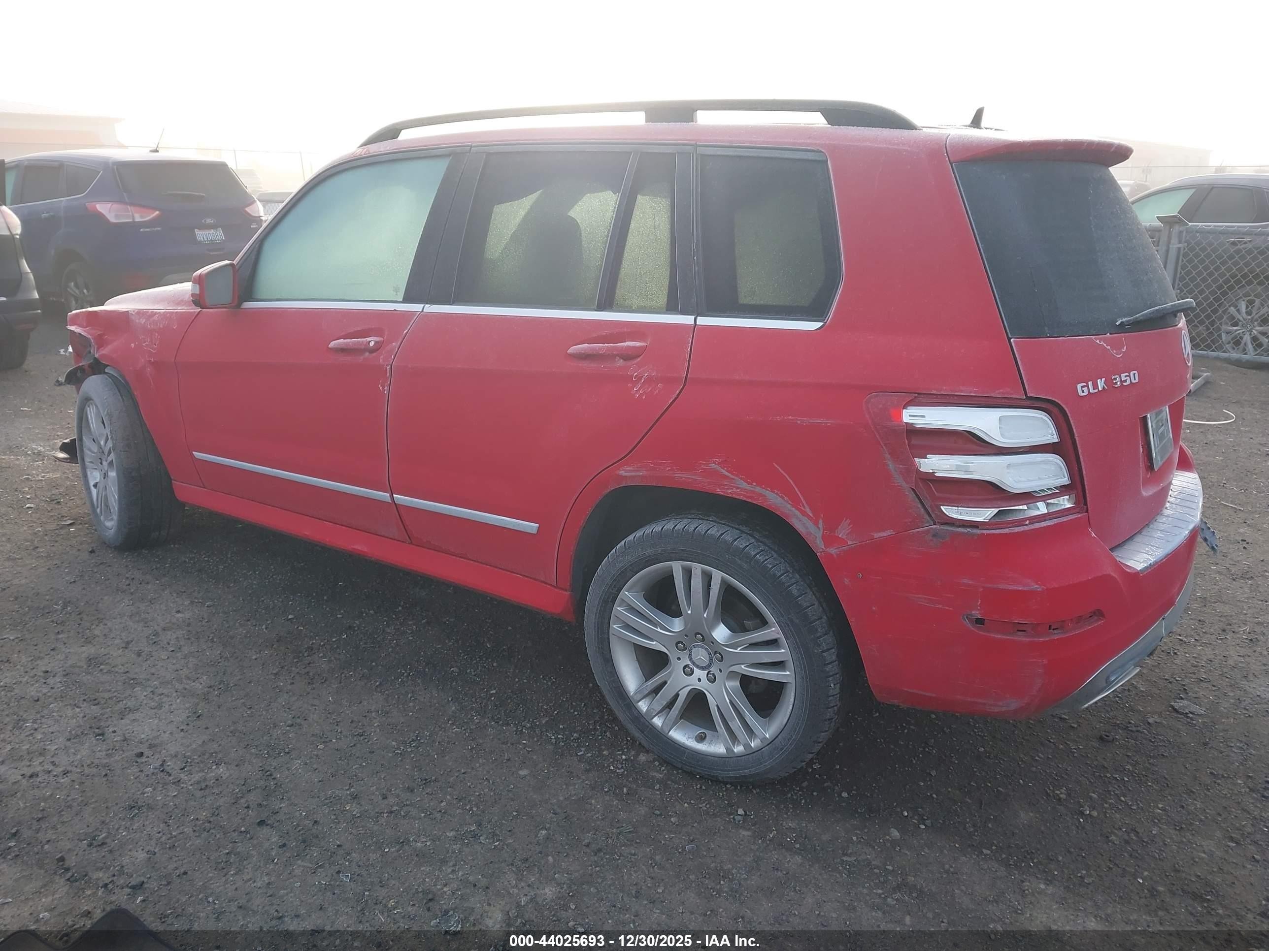 2015 Mercedes-benz Glk 350 4matic Red vin: WDCGG8JB3FG373228