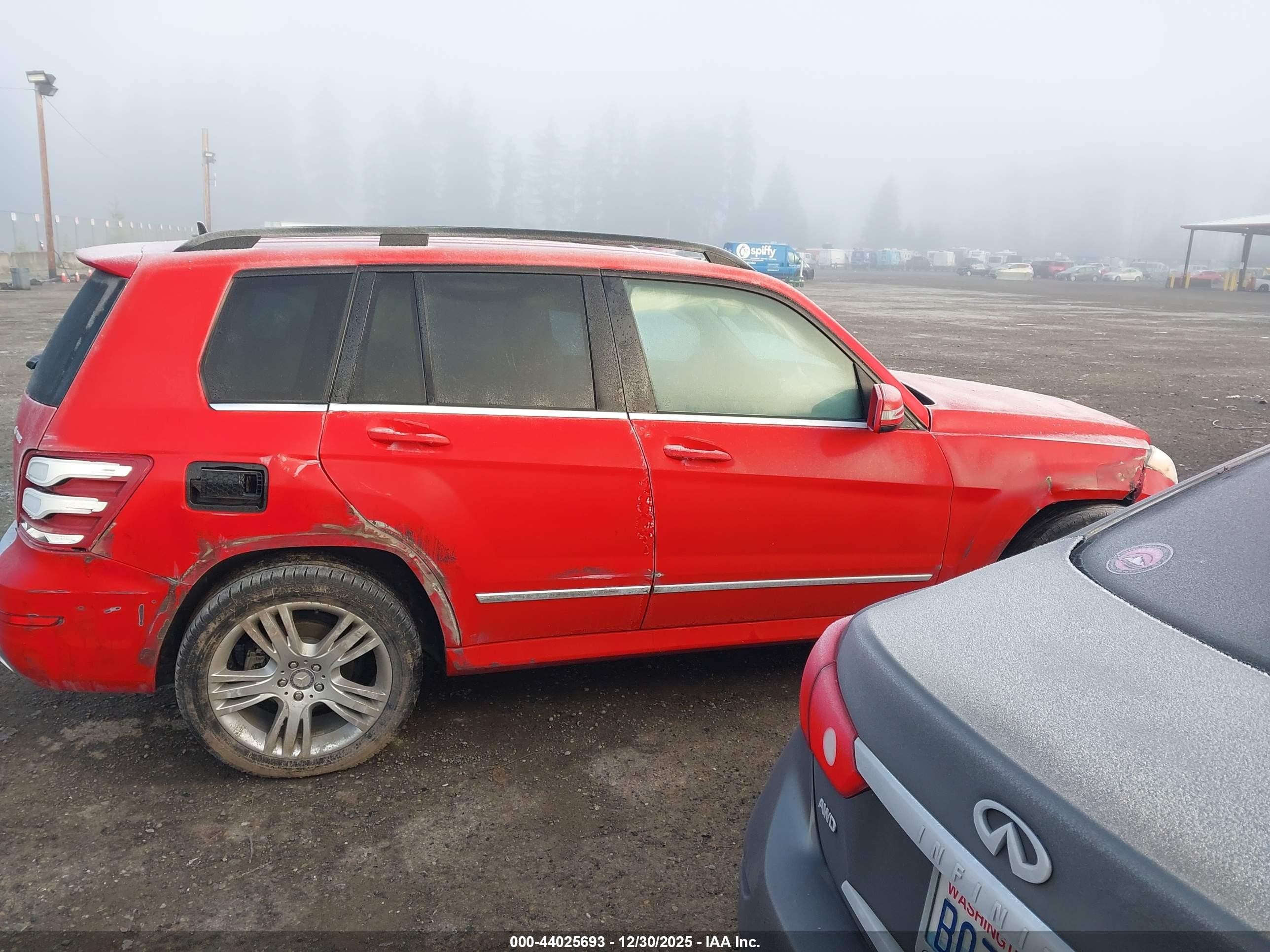 2015 Mercedes-benz Glk 350 4matic Red vin: WDCGG8JB3FG373228