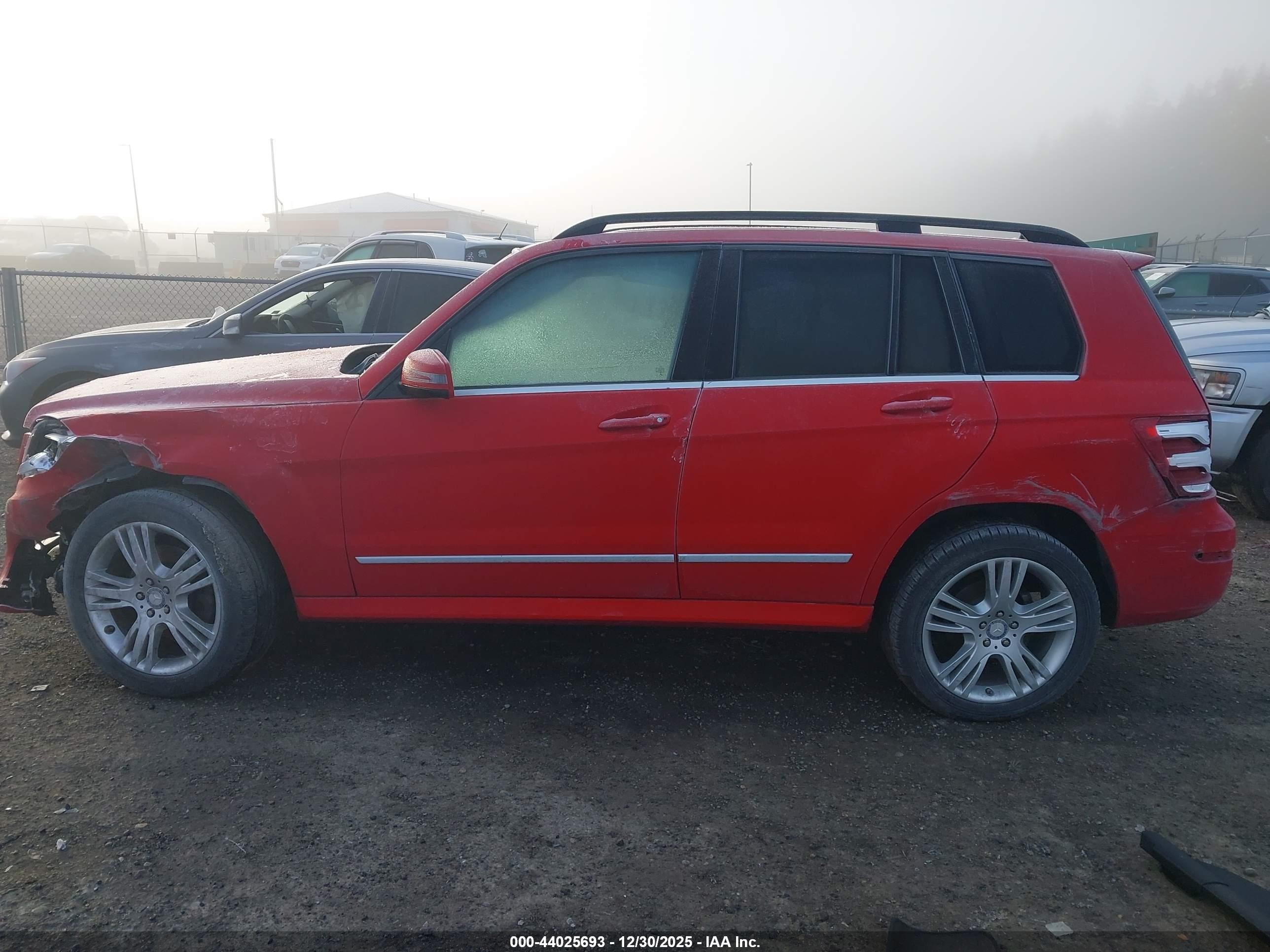 2015 Mercedes-benz Glk 350 4matic Red vin: WDCGG8JB3FG373228