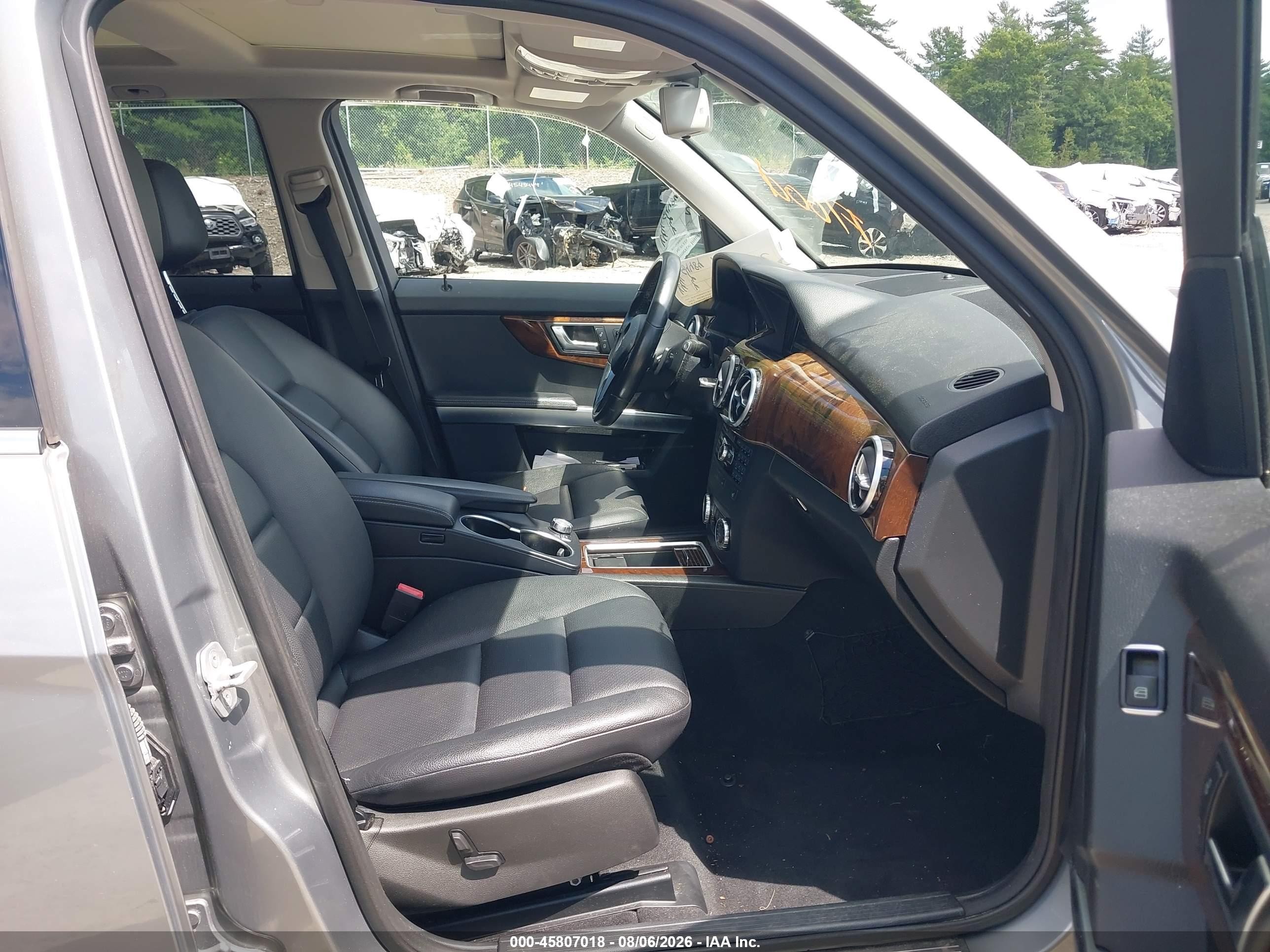 2015 Mercedes-benz Glk 350 4matic Gray vin: WDCGG8JB3FG381538