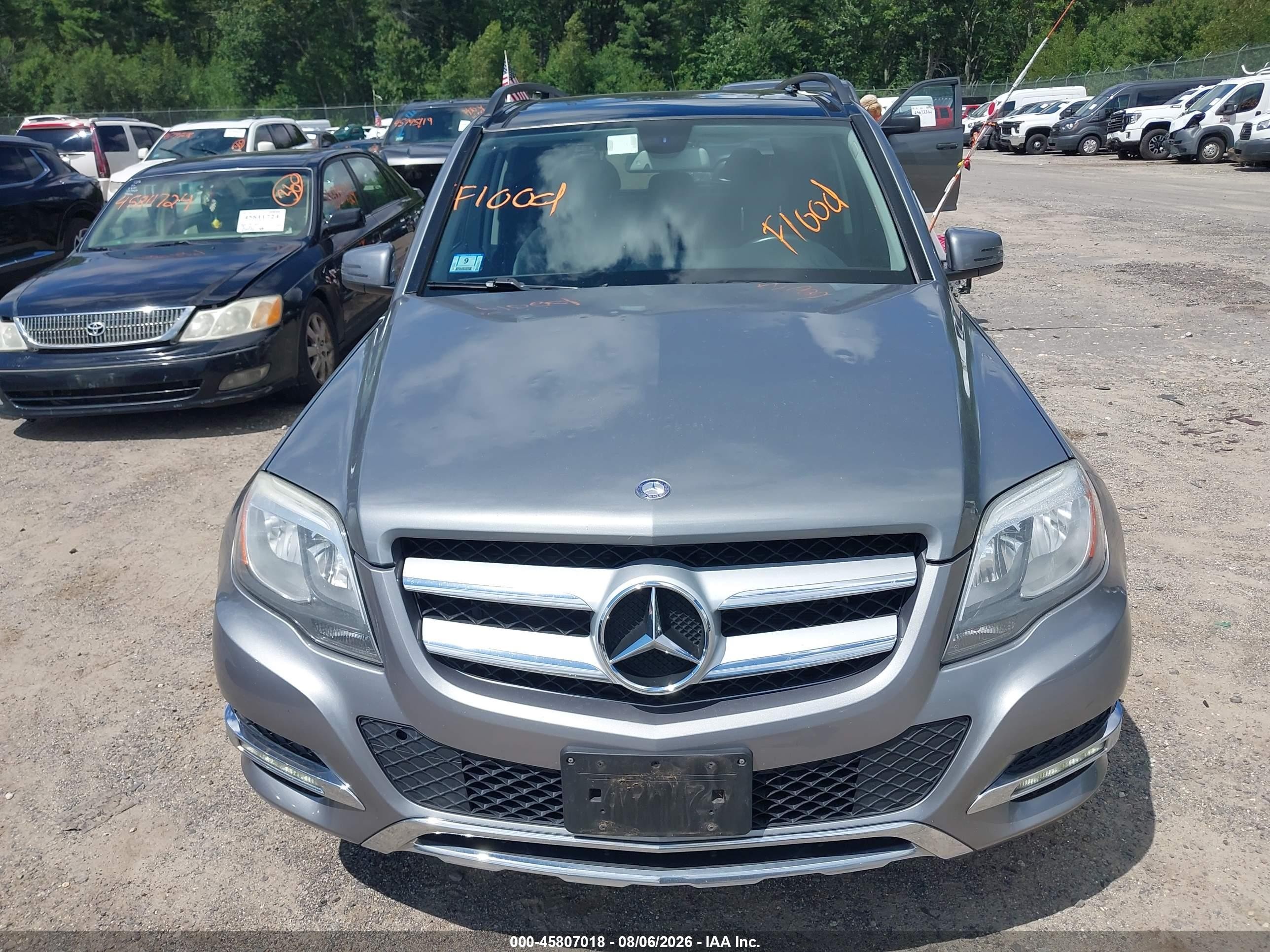 2015 Mercedes-benz Glk 350 4matic Gray vin: WDCGG8JB3FG381538
