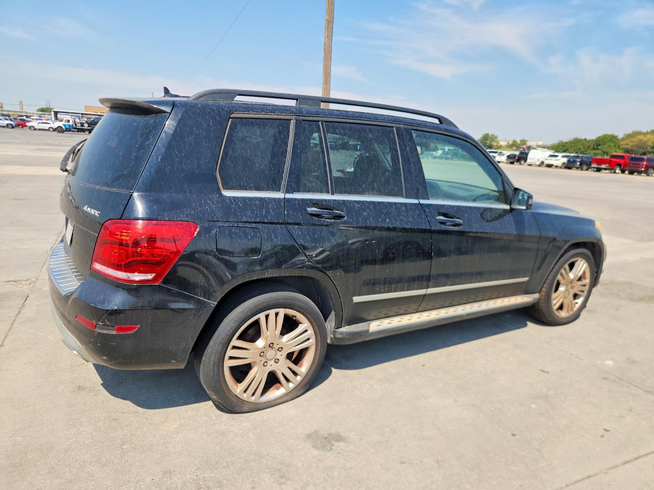 2015 Mercedes-benz Glk 350 4matic Black vin: WDCGG8JB3FG394306