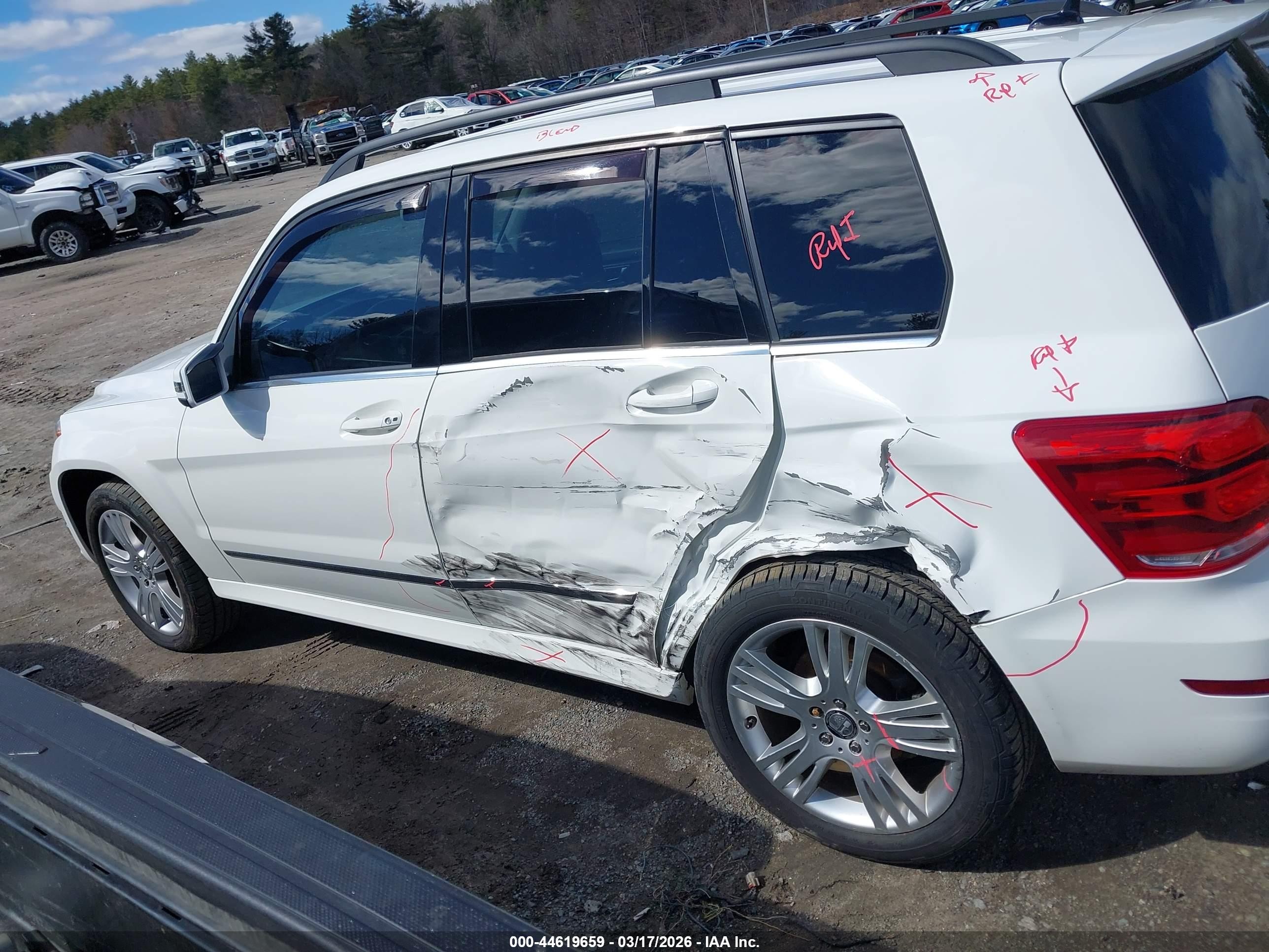 2015 Mercedes-benz Glk 350 4matic White vin: WDCGG8JB3FG402615