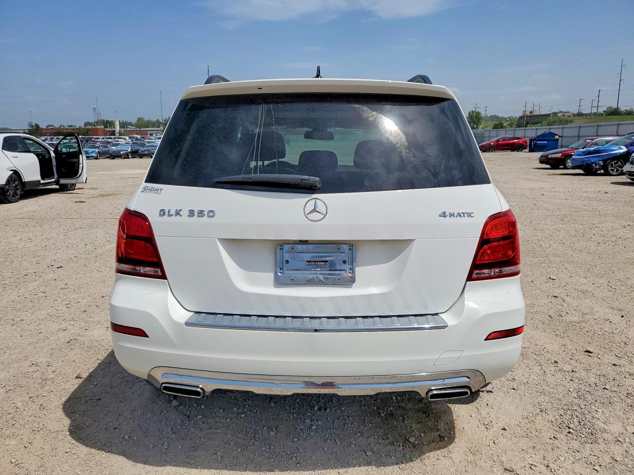 2015 Mercedes-benz Glk 350 4matic Белый vin: WDCGG8JB3FG403196