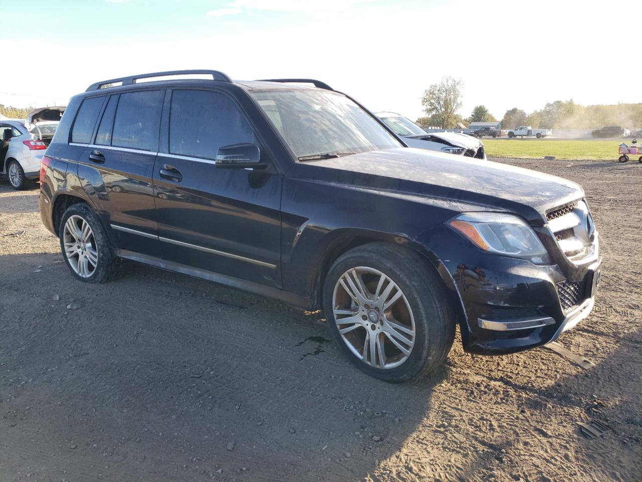 2015 Mercedes-benz Glk 350 4matic Black vin: WDCGG8JB3FG422315