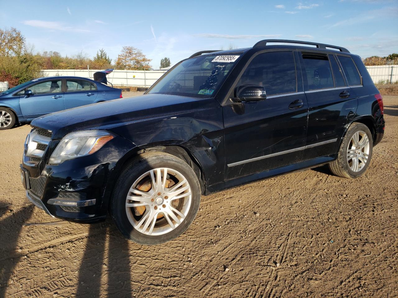 2015 Mercedes-benz Glk 350 4matic Black vin: WDCGG8JB3FG422315