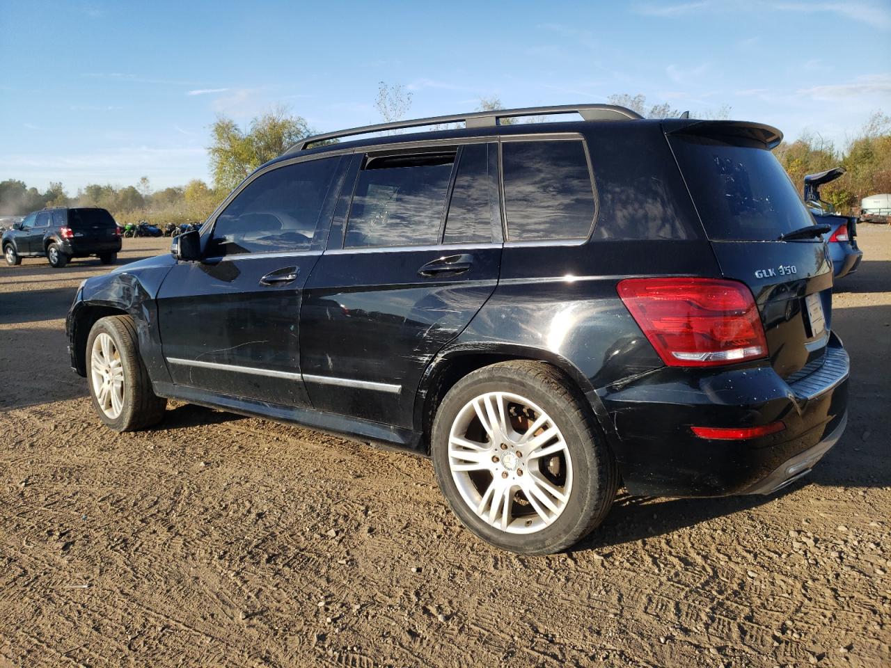 2015 Mercedes-benz Glk 350 4matic Black vin: WDCGG8JB3FG422315