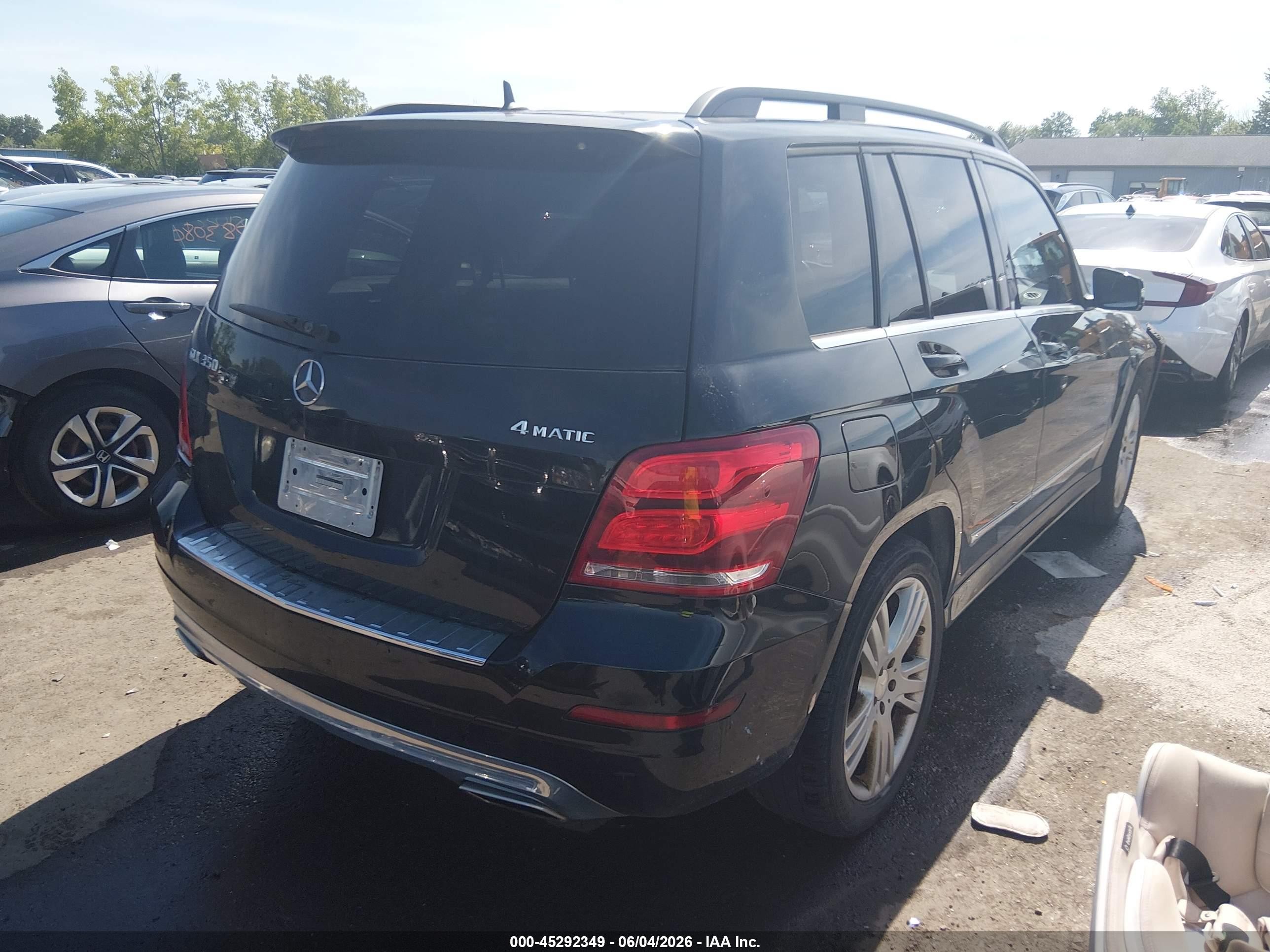 2013 Mercedes-benz Glk 350 4matic Black vin: WDCGG8JB4DF941618