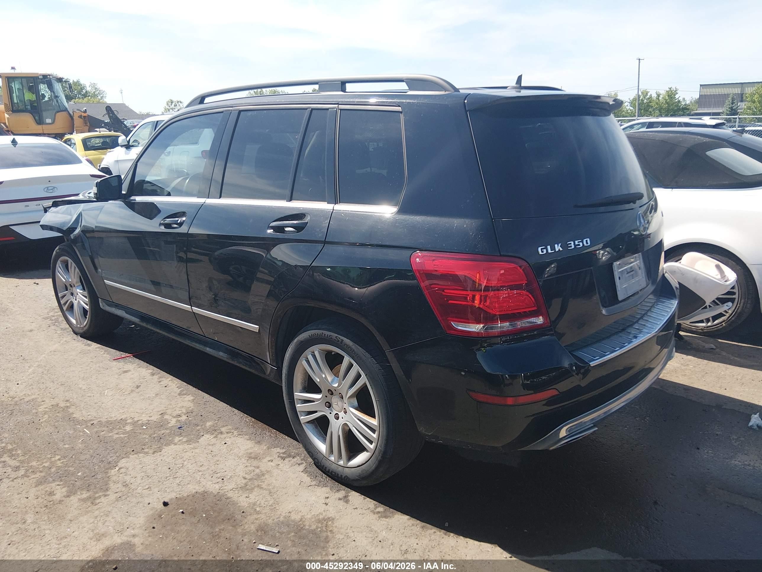 2013 Mercedes-benz Glk 350 4matic Black vin: WDCGG8JB4DF941618