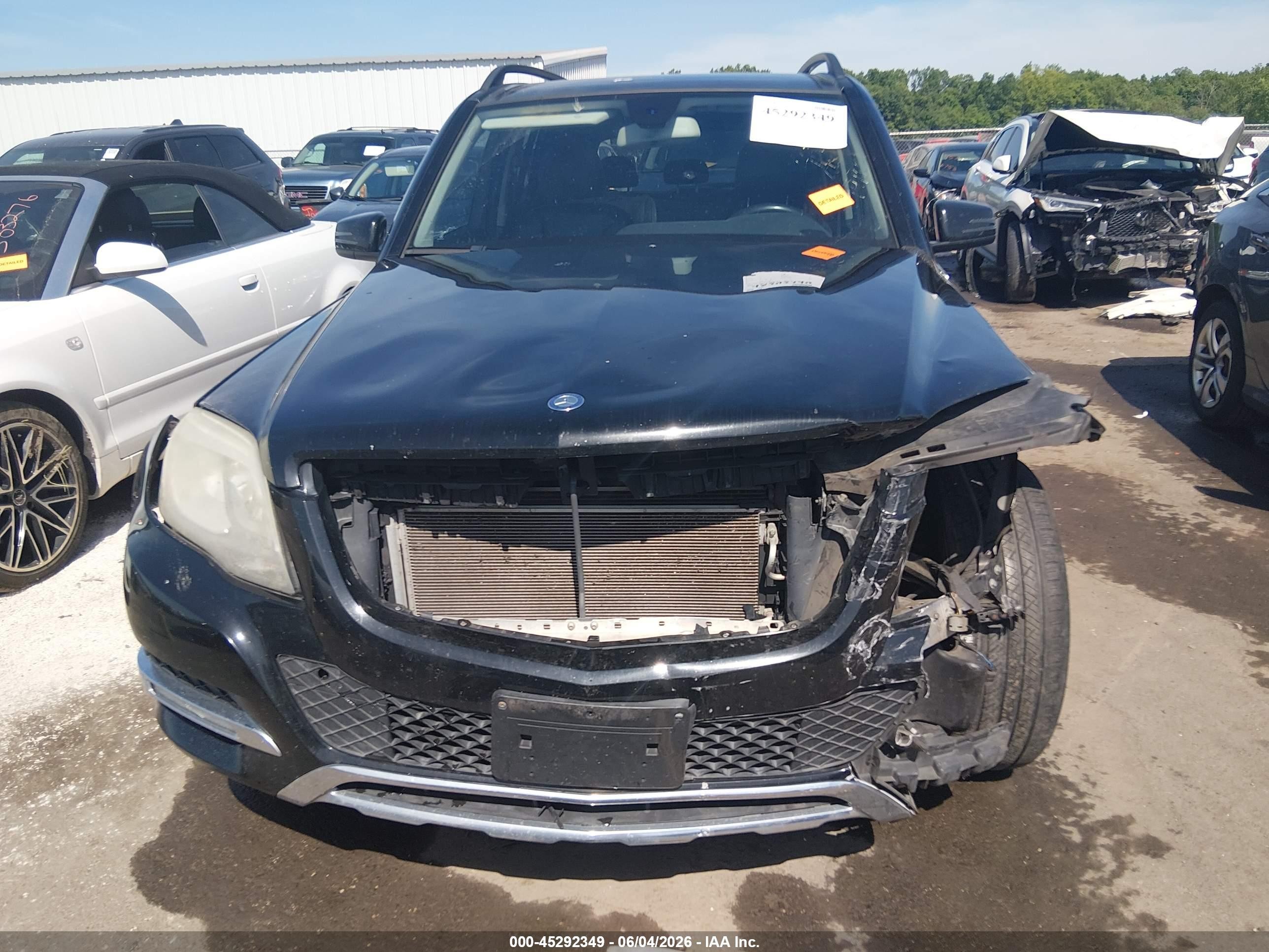 2013 Mercedes-benz Glk 350 4matic Black vin: WDCGG8JB4DF941618