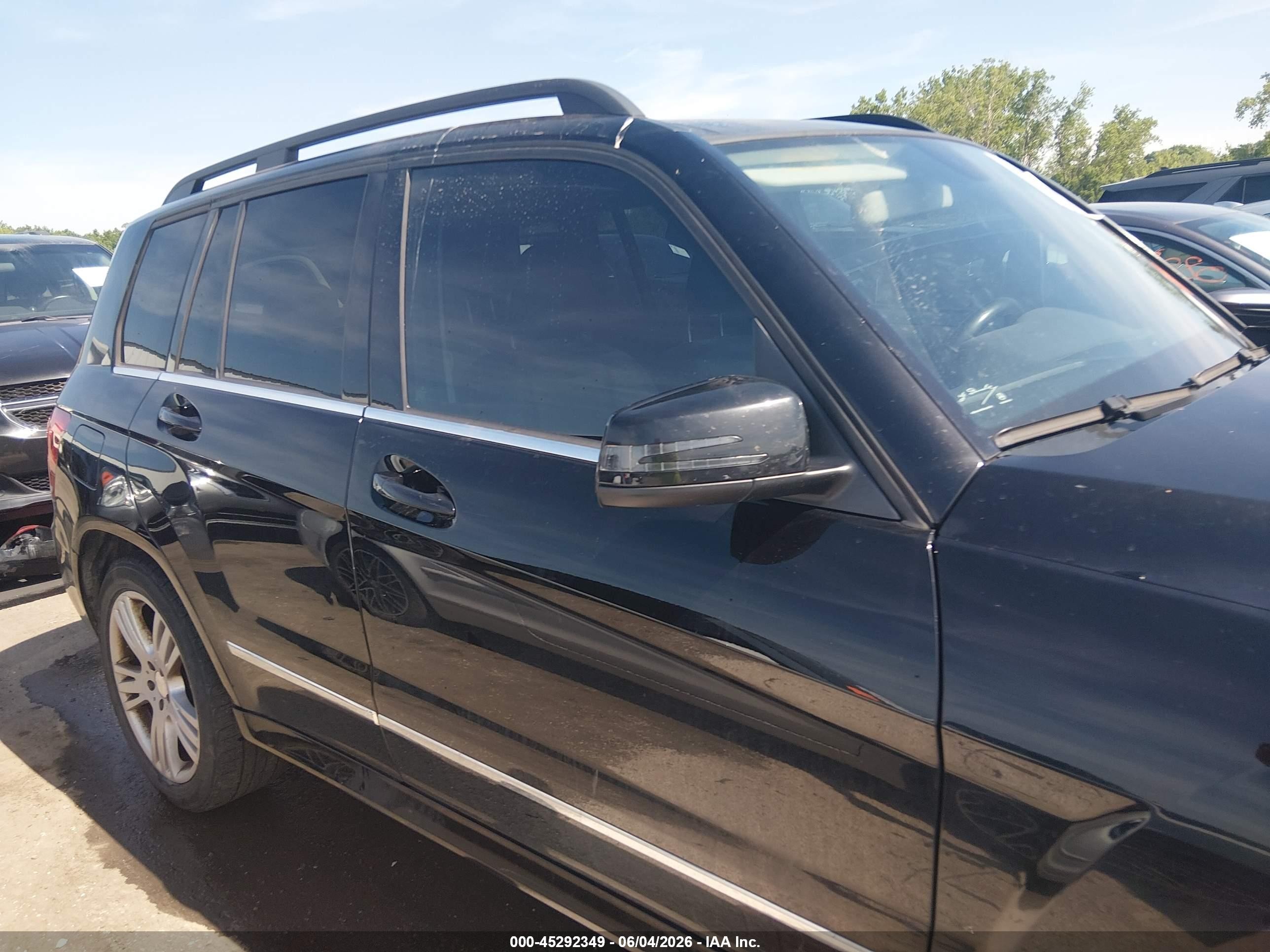 2013 Mercedes-benz Glk 350 4matic Black vin: WDCGG8JB4DF941618