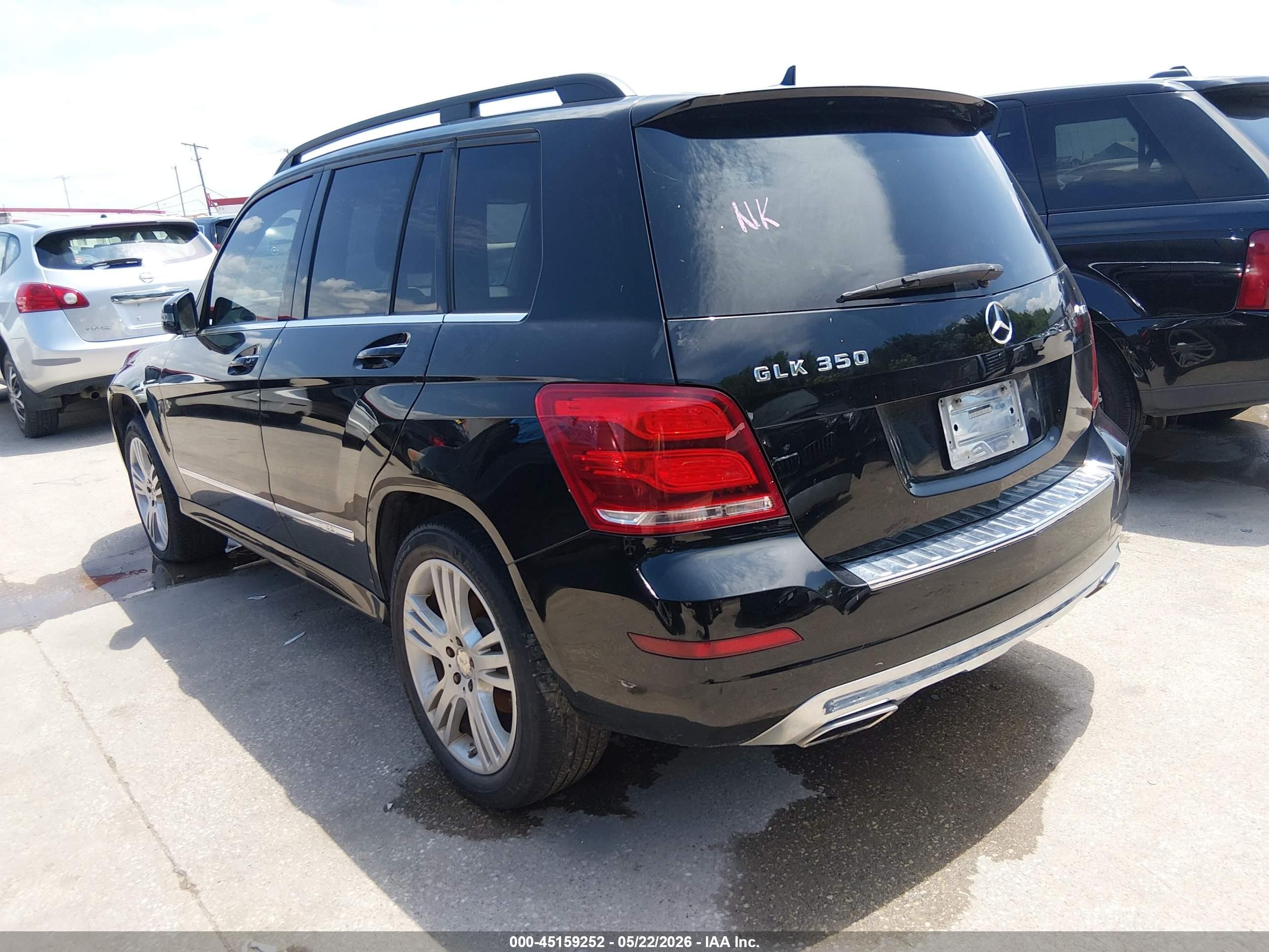 2013 Mercedes-benz Glk 350 4matic Черный vin: WDCGG8JB4DF998790