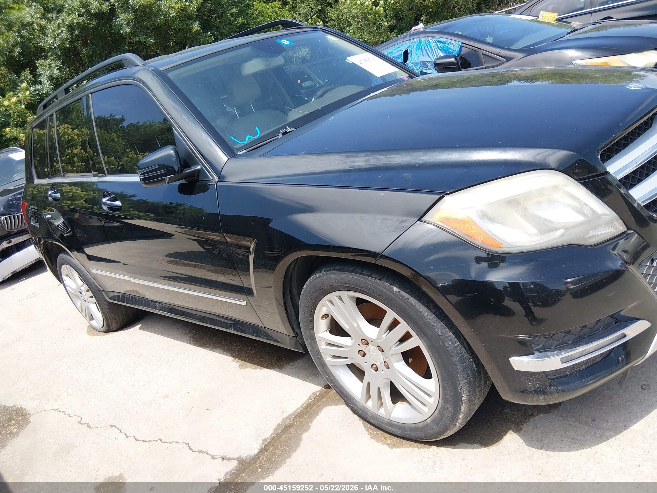 2013 Mercedes-benz Glk 350 4matic Черный vin: WDCGG8JB4DF998790