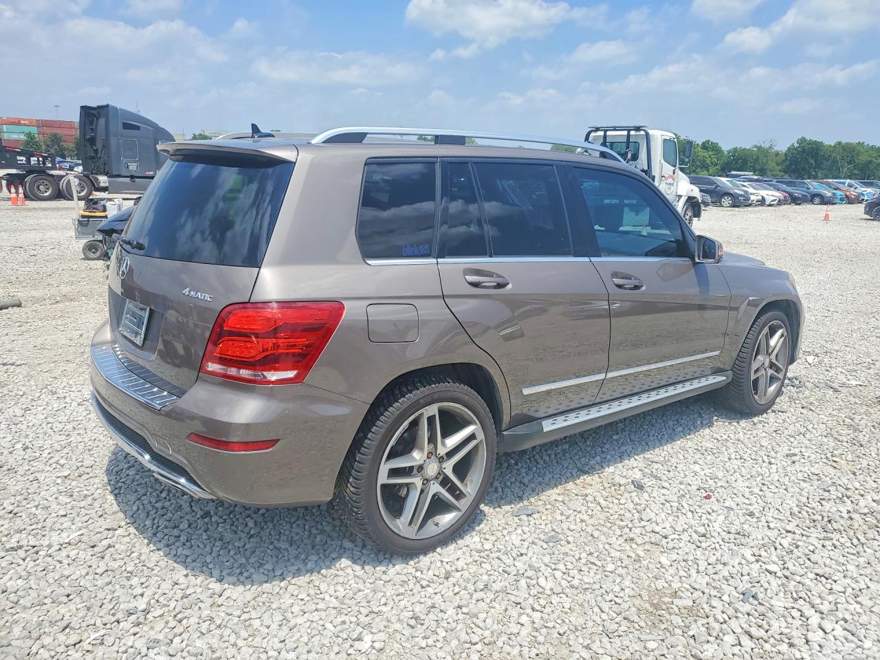 2013 Mercedes-benz Glk 350 4matic Charcoal vin: WDCGG8JB4DG004875