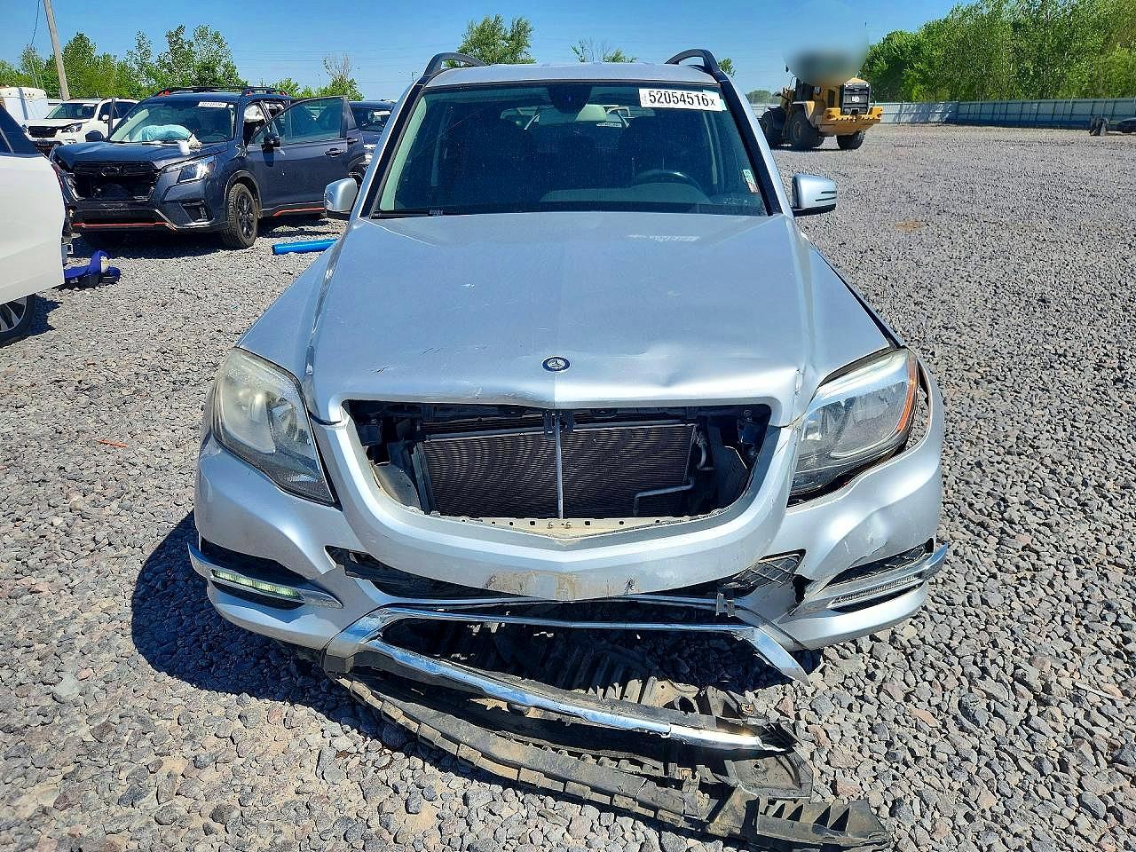 2013 Mercedes-benz Glk 350 4matic Silver vin: WDCGG8JB4DG048956