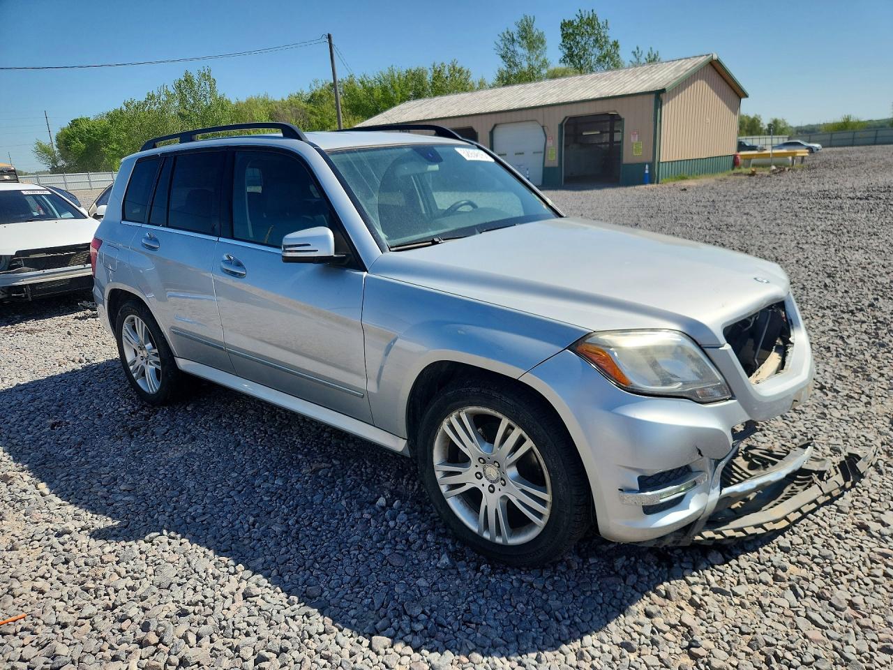 2013 Mercedes-benz Glk 350 4matic Silver vin: WDCGG8JB4DG048956