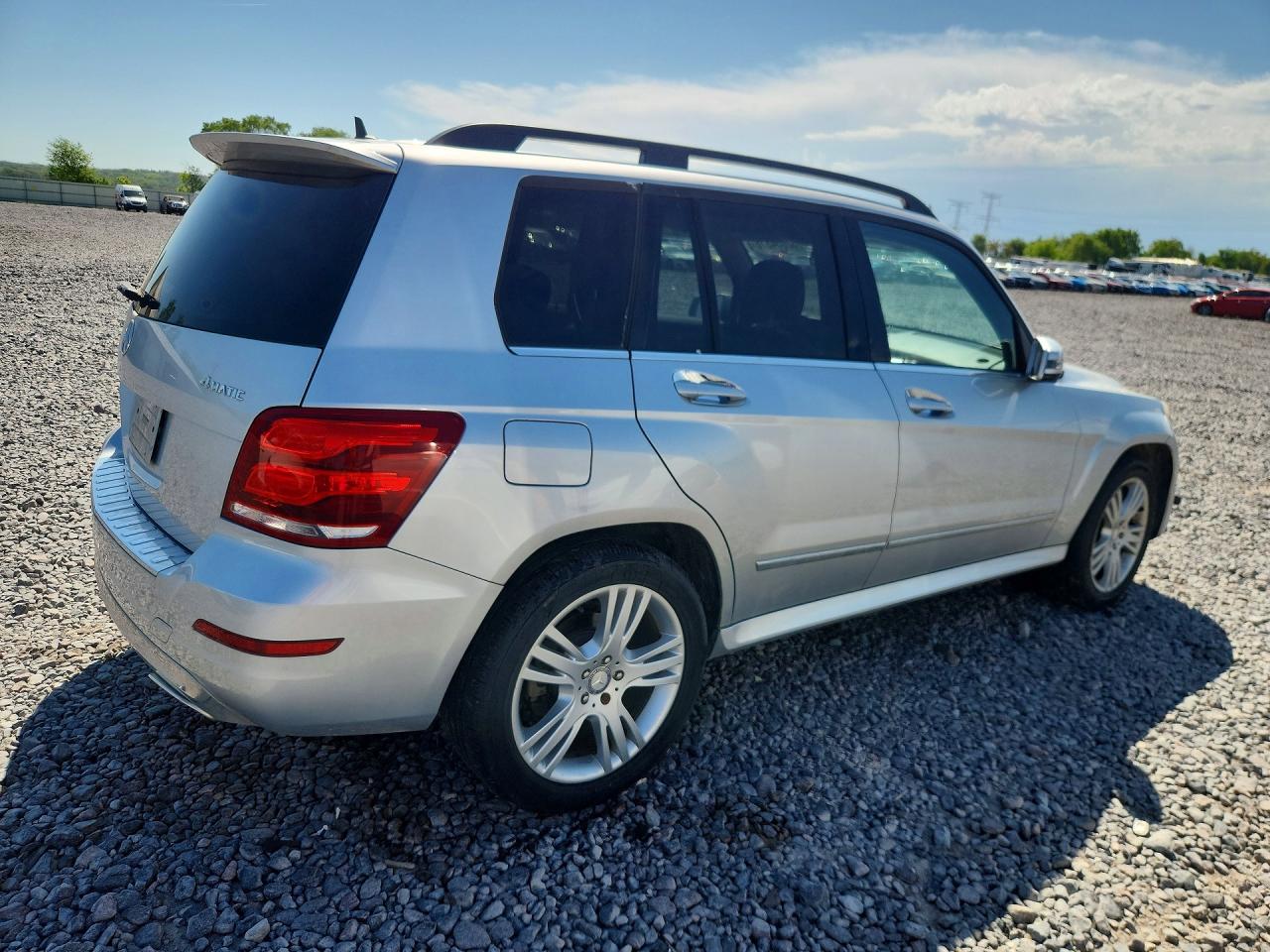 2013 Mercedes-benz Glk 350 4matic Silver vin: WDCGG8JB4DG048956