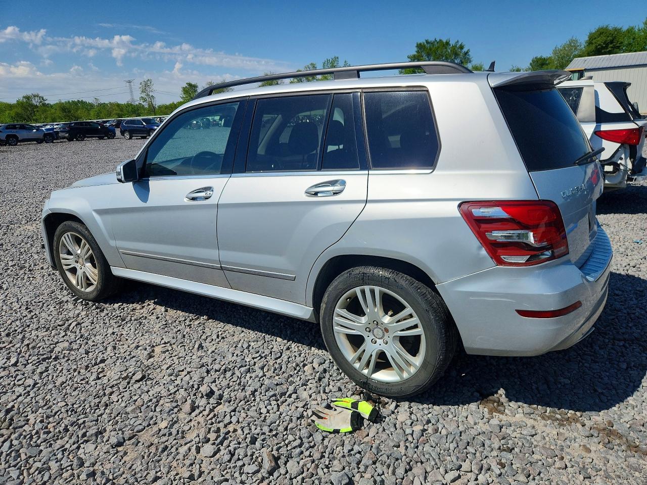 2013 Mercedes-benz Glk 350 4matic Silver vin: WDCGG8JB4DG048956